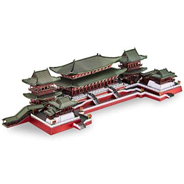 Imagem de Piececool 3D Metal Puzzle Model Kits, Daming Palace Models Kit, Famous Chinese Architecture Building Blocks Kit, DIY Brain Teaser 3D Puzzle Toys Gifts for Teens Man Woman- 232 Pcs