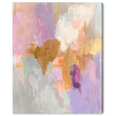 Imagem de Art Remedy Lavender Horizon Canvas Pastel Abstracts, Gallery Wrapped, 40.6 cm x 50.8 cm