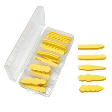 Imagem de 15 peças boias de pesca flutuadores de pesca indicadores de ataque de espuma, boias flutuantes de pesca com espuma flutuante, flutuadores flutuantes para truta, peixe-gato, água doce e salgada