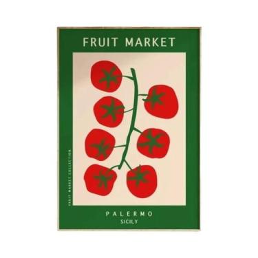 Imagem de Pintura Em Tela De Cartoon De Suco De Fruta Sangria Negroni Aperol Spr