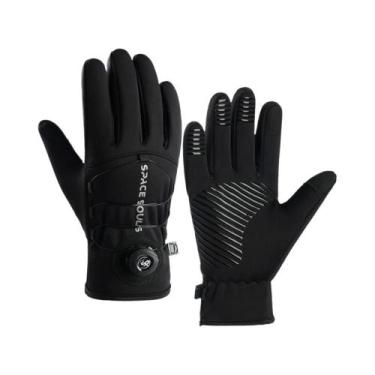 Imagem de Luvas De Esqui Unissex Quentes E À Prova De Vento Para Inverno Com Tel