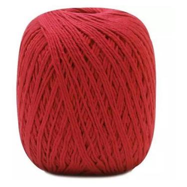 Imagem de Barbante Barroco MaxColor nº 6 - 200g - 226m - Cor 3402 Vermelho - Cír