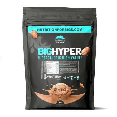 Imagem de Hipercalórico BigHyper com Creatina 3Kg Nutrition For Bigs-Unissex