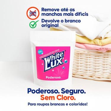 Imagem de Percabonato de Sódio Alvejante Whitelux 1kg Tira Manchas Sem Cloro, Ro