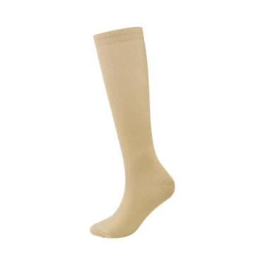 Imagem de Meias De Compressão Pretas Para Varizes Anti-Fadiga Esportivas Para Go