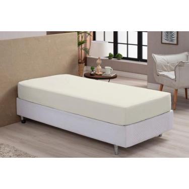 Imagem de Lençol Solteiro Avulso Com Elástico 100% Algodão - Jire Bordados, Palh