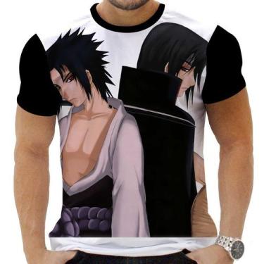 Imagem de Camiseta Camisa Personalizada Anime Naruto Sasuke Uchiha 05 - Obds Co,