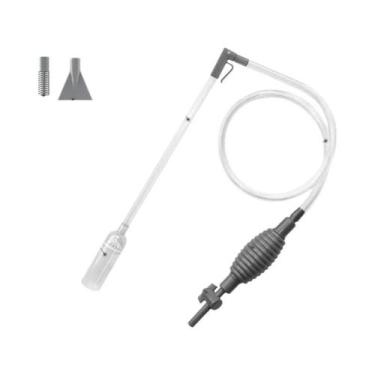 Imagem de Kit De Limpeza De Cascalho Com Sifão Para Aquário Grande Com Tubo De E