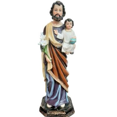 Imagem de Imagem de São José em Resina - 30 cm - Lojinha Uai