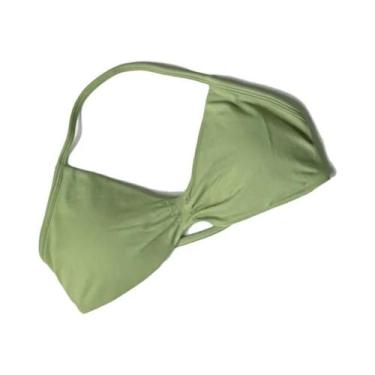 Imagem de Top Esportivo Feminino Com Alças E Efeito Push Up, Sem Costura, Para Y