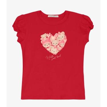 Imagem de Blusa Feminina em Cotton Leve Trick Nick Vermelho, 1, Vermelho