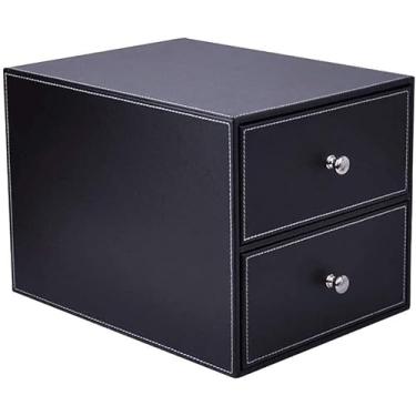Imagem de Armários de arquivo para armários de arquivo de escritório doméstico para gavetas de armazenamento de escritório doméstico organizador de mesa com 2 gavetas, para material de escritório, acessórios de