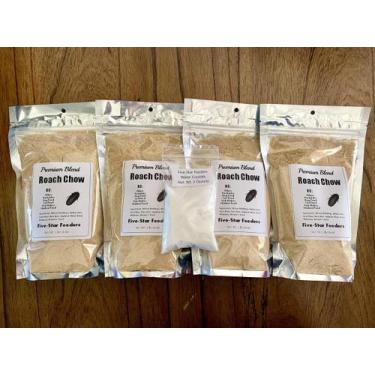 Imagem de Combo Roach Chow e Cristais de Água 1,8 kg & 60 ml - Marca Própria