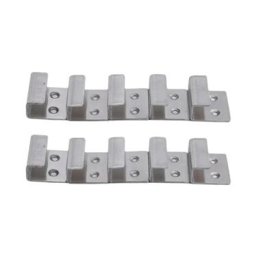 Imagem de Suporte De Canto Em Aço Inoxidável Em Formato U Com Gancho Para Pendur