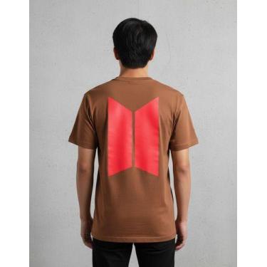 Imagem de Camiseta Bts Key Pop Coreano Estampa Frente E Costas Premium - - Missi