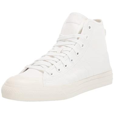 Imagem de Tênis Adidas Nizza Hi RF vulcanizado cano alto, Nuvem branca/nuvem/off-white, 4