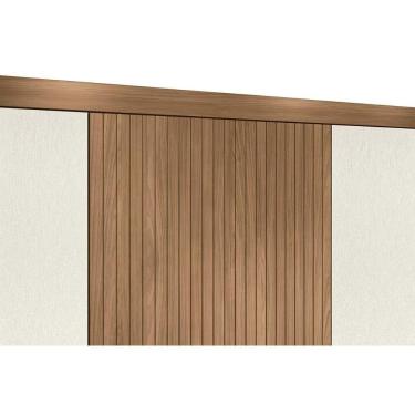 Imagem de Guarda Roupa Casal 6 Portas E 4 Gavetas C/ Espelho E Pés Buriti Jatoba/grafitte - Santos Andirá