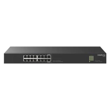 Imagem de Switch 16 Portas Gigabit Ethernet S1116G Intelbras