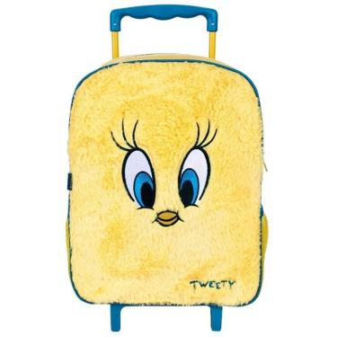 Imagem de Mochila Escolar de Rodinhas Looney Tunes PIU-PIU Dermiwil