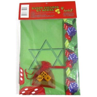 Imagem de Kit Dados Ciganos da Sorte com Toalha, Bolsinha e Dados - Editora Arth