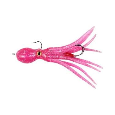 Imagem de Isca Artificial Luminosa De Chumbo Com Anzol Duplo Para Lula, 21g 11cm