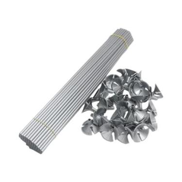 Imagem de Suporte De Balão De Látex Branco De 30cm Com Copo Para Decoração De Ca