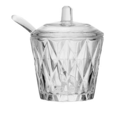 Imagem de Açucareiro com Colher Diamond Cristal Lyor