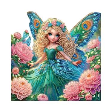 Imagem de Kit De Pintura Em Diamante Com Formato Especial De Elfo Para Iniciante