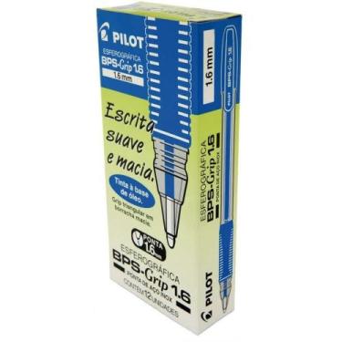 Imagem de Caneta Esferográfica Bps-Grip 1.6mm Azul 12un - Pilot