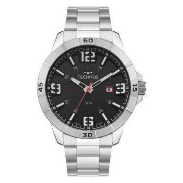 Imagem de Relógio Technos Masculino Racer Premium Prata - 2115UAK/1R