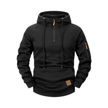 Imagem de Moletom Masculino De Outono Inverno Casual Esportivo Retrô Harajuku Co