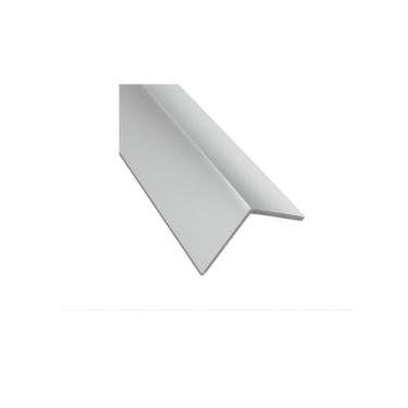 Imagem de Perfil aluminio brilhante l-405 cantoneira 5/8 pol 15mm acabamento can