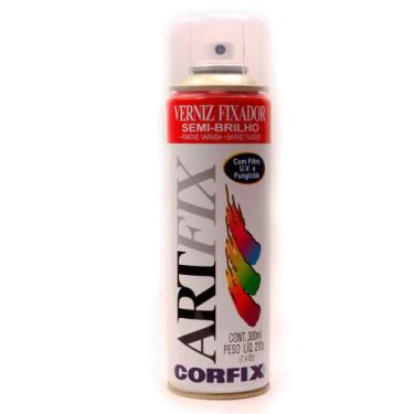 Imagem de Verniz Fixador Spray Artfix Semibrilho Corfix - 70015