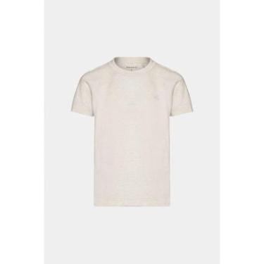 Imagem de Camiseta Aramis Manga Curta Infantil Linho Natural-Masculino