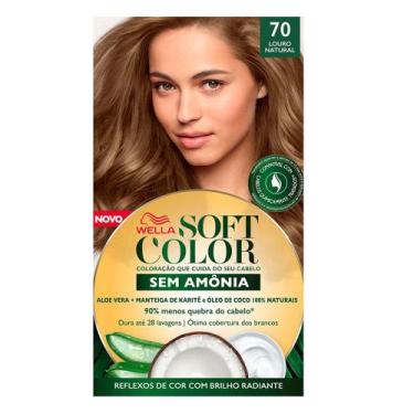 Imagem de Coloração Wella Soft Color - Tons Claros, Louro Natural 70