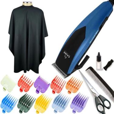 Imagem de Cortador De Cabelo Gama Italy Profissional Com 10 Pentes Magnetic Maqu
