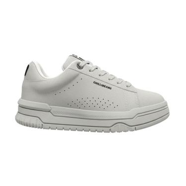 Imagem de Tênis Sneaker Chilli Beans Camurça Masculino Cinza Claro-Masculino