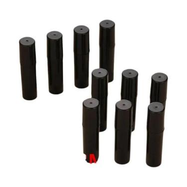 Imagem de Frascos De Spray Portáteis Pretos 2ML 3ML 5ML, Atomizadores De Perfume