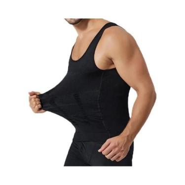 Imagem de Camiseta Sem Mangas De Compressão Masculina Para Fitness, Top De Acade