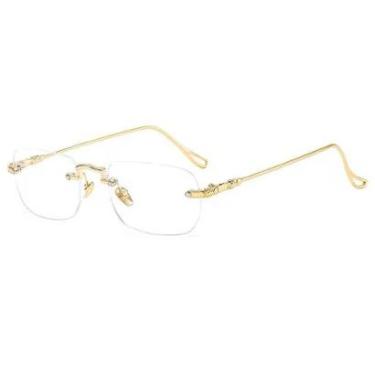 Imagem de Armação Sem Aro De Oculos Para Grau Balgriff Minimalista-Masculino