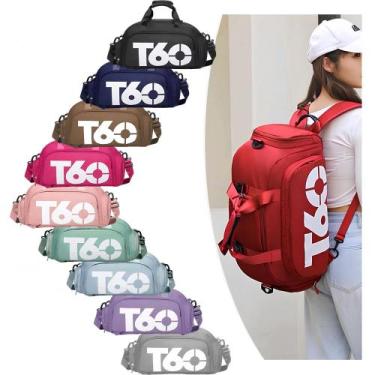 Imagem de Mochila Mala T60 Mão Costas Viagem Natação Várias Cores, Azul Marinho