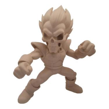 Imagem de Action Figure Vegeta Terror Dragon Ball Z Super Boneco 19 Cm - Generic