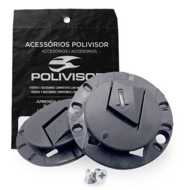 Imagem de Kit Fixação Botões Reparo Viseira Formula 1 Taurus - POLIVISOR