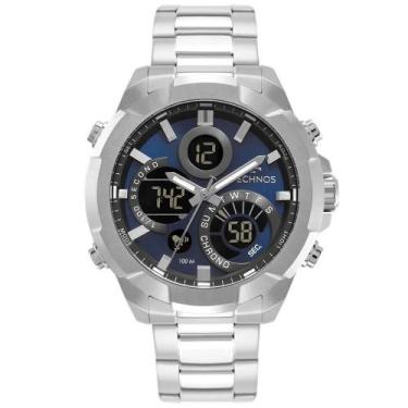 Imagem de Relógio Technos Masculino Digitech Prata - W23721aac-1a W23721aac-1a