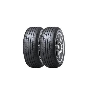 Imagem de Kit 2 Pneus Aro 15 195/55R15 85V SPFM800 Dunlop 415120 Ka Fox Spacefox