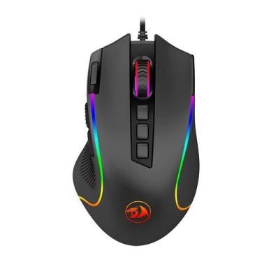 Imagem de Mouse Gamer Redragon Predator RGB 8000DPI 1000Hz USB 2.0 Preto - M612-