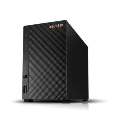 Imagem de Storage Asustor Drivestor 2 Gen2 QuadCore 1,7 GHz 1GB DDR4 2 Baias Sem