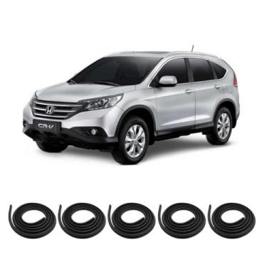 Imagem de Kit Borracha Vedação Das 4 Portas + Borracha Do Porta Malas do Honda C