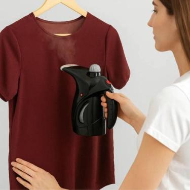 Imagem de Passadeira vapor roupas desamassar camisa social blusa tecidos ferro p
