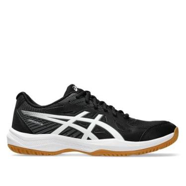 Imagem de Tênis Asics Upcourt 6 Feminino, Preto, Branco, 37